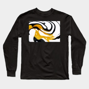 Abstract Mixed Acrylic painting Long Sleeve T-Shirt